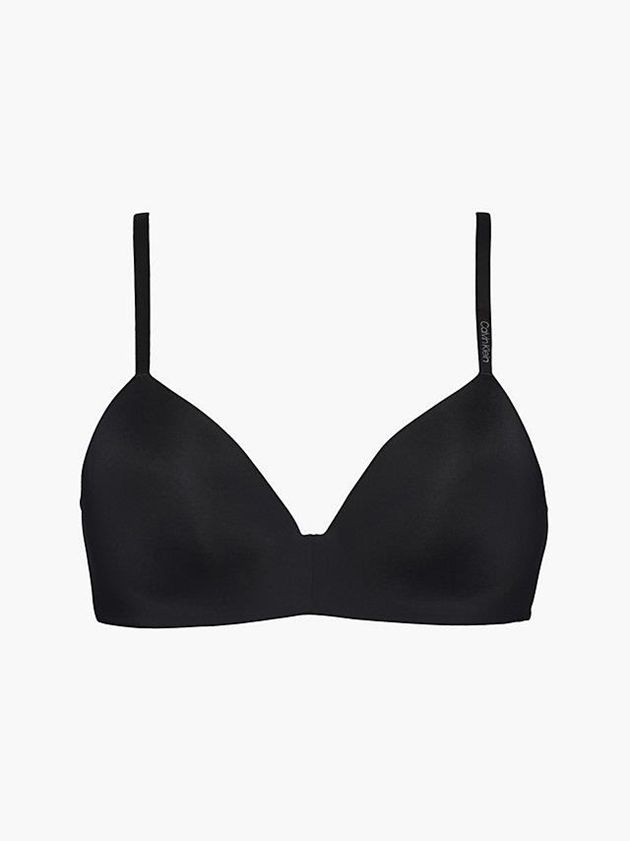 Calvin Klein USA T-Shirt - Calvin Klein Form Womens Bra Black 4932571-HU